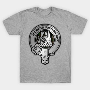 Clan MacKinnon Crest & Hunting Tartan T-Shirt